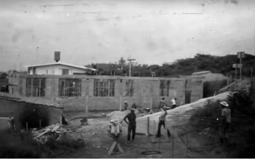 Construção da Primeira Igreja Batista em Cotia